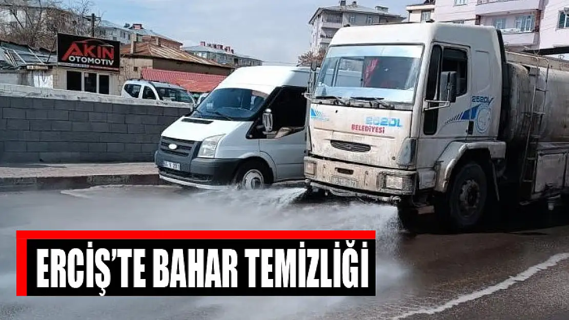 Erciş'te bahar temizliği