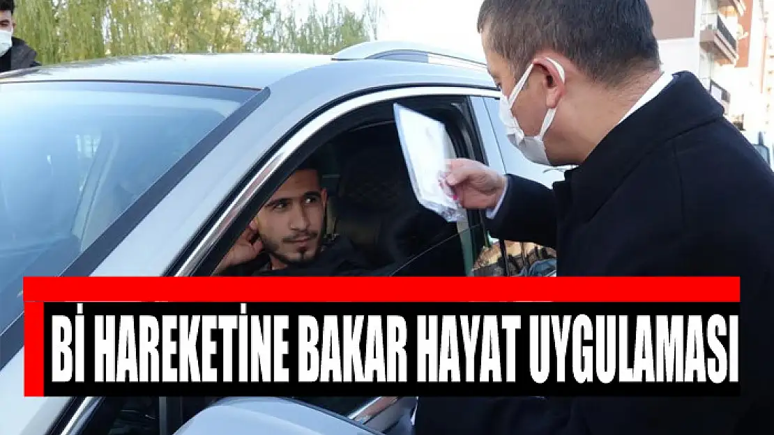 Erciş'te Bi Hareketine Bakar Hayat uygulaması