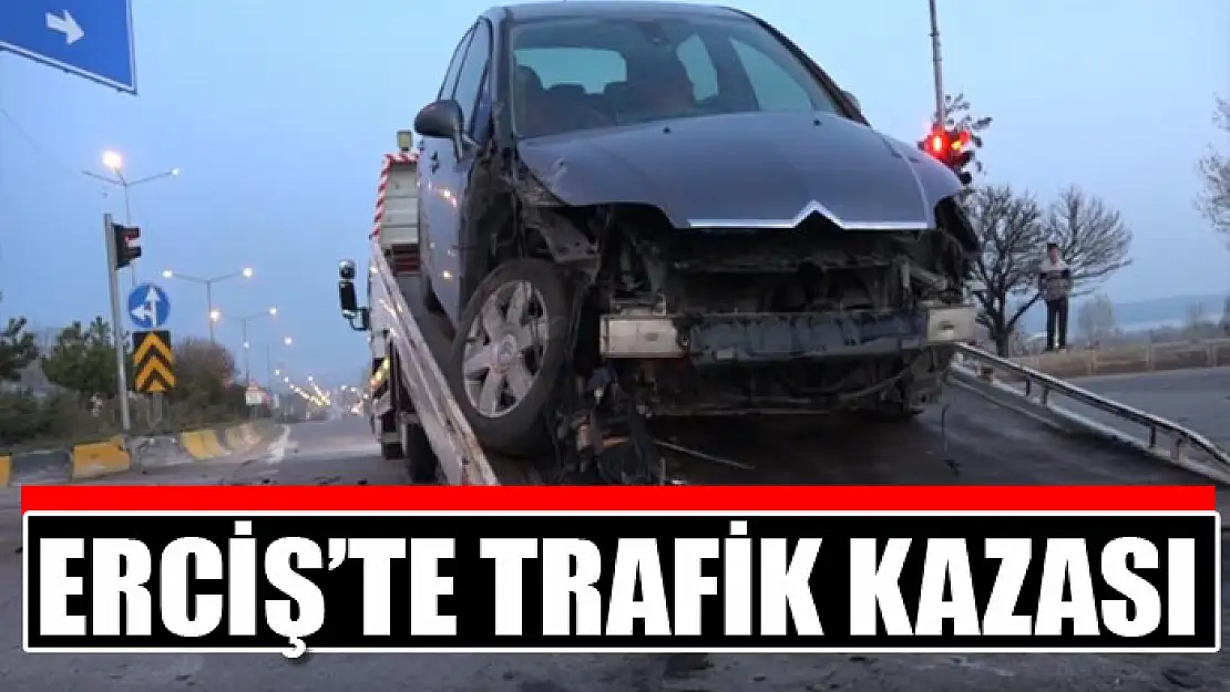 Erciş'te trafik kazası