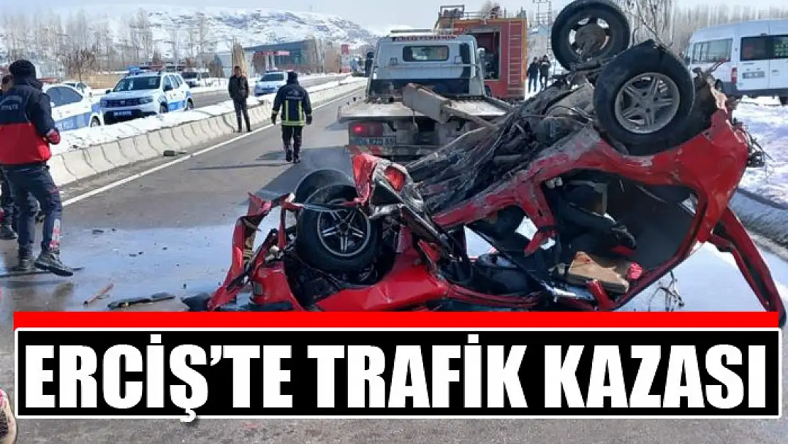 Erciş'te trafik kazası