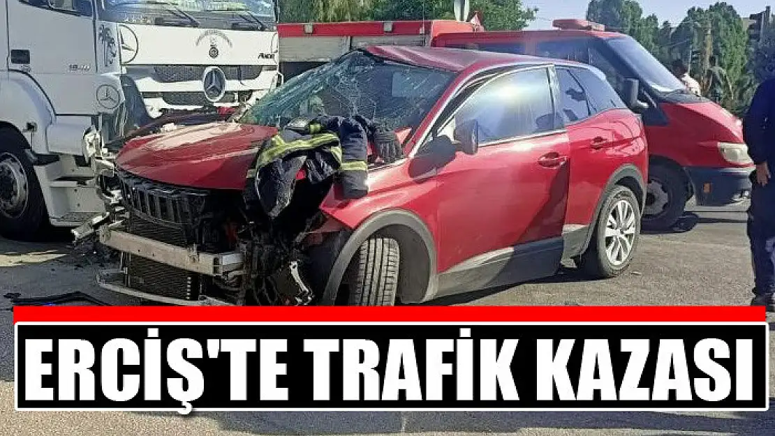 Erciş'te trafik kazası