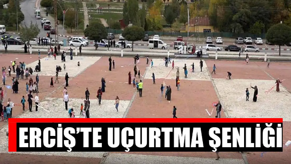 Erciş'te uçurtma şenliği