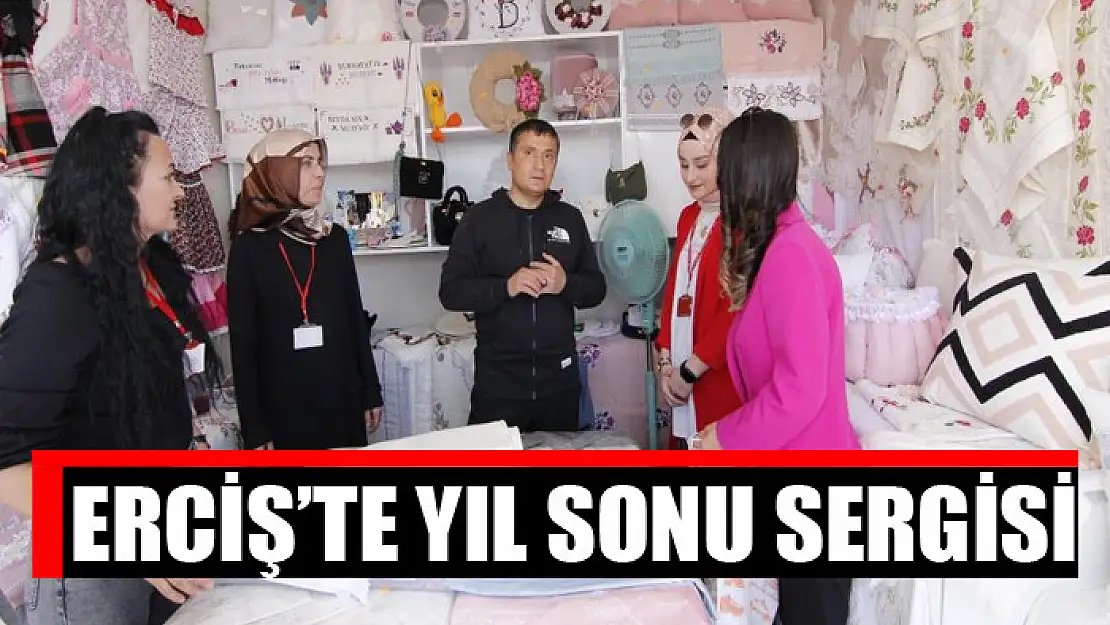 Erciş'te yıl sonu sergisi