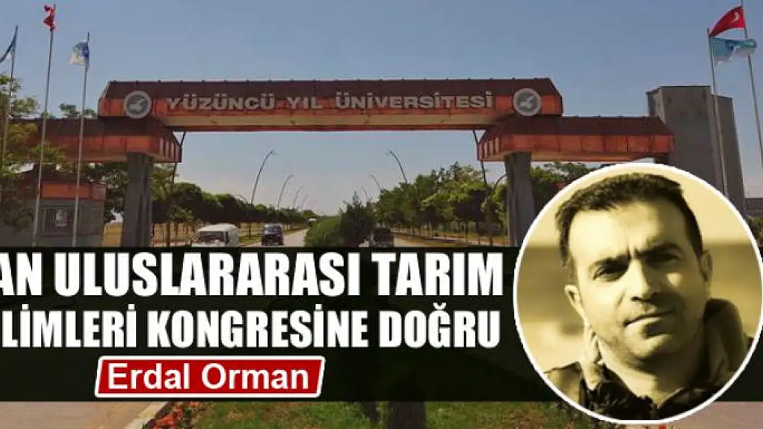 Van Uluslararası Tarım Bilimleri Kongresine Doğru