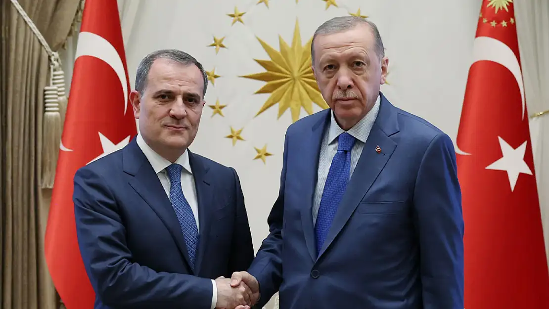 Erdoğan, Bakan Bayramov'u kabul etti