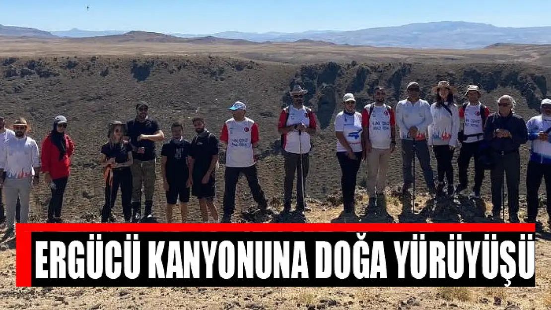 Ergücü kanyonuna doğa yürüyüşü