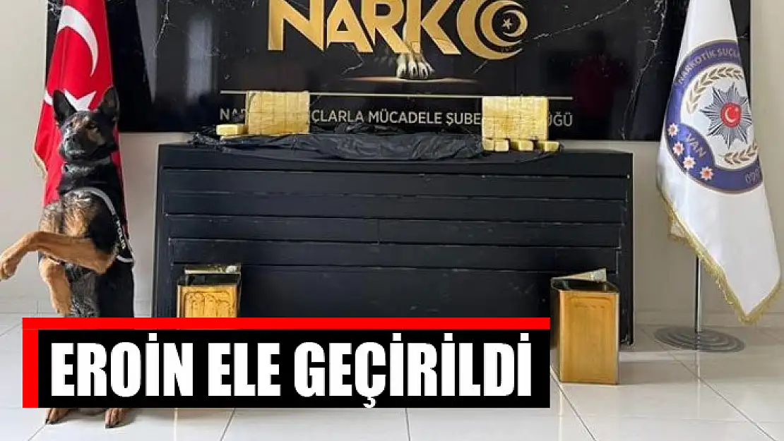 Eroin ele geçirildi