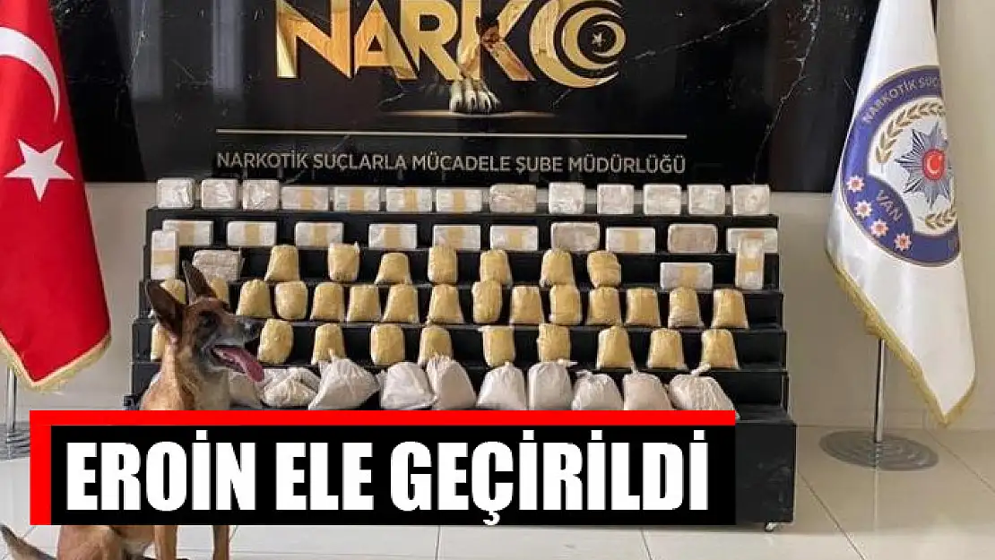 Eroin ele geçirildi