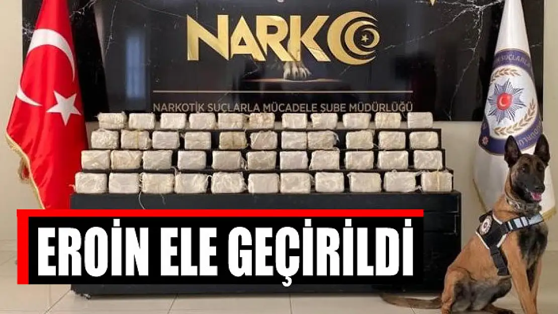 Eroin ele geçirildi