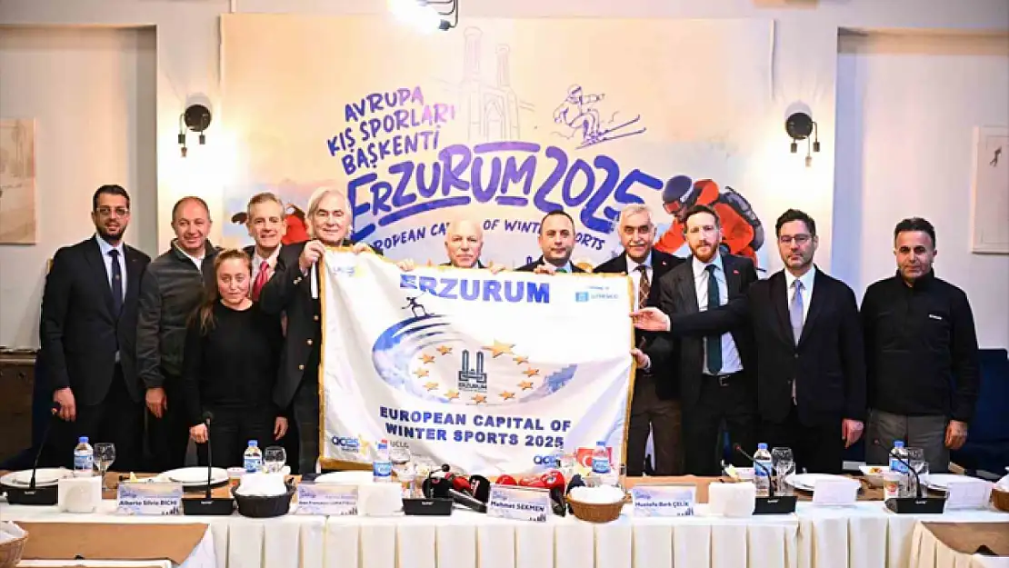 Erzurum'da '2025 Avrupa Kış Sporları Başkenti' coşkusu