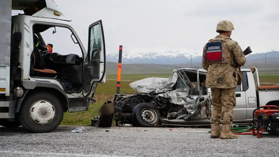 Erzurum'da jandarma bölgesinde bir ayda 25 trafik kazası