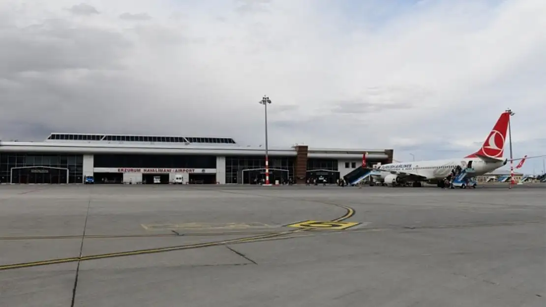 Erzurum'da yedi ayda 713 bin 697 kişi uçtu