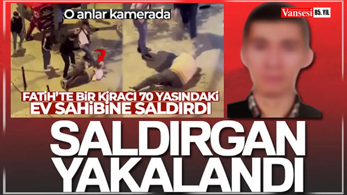 Ev sahibi-kiracı kavgasında saldırgan yakalandı