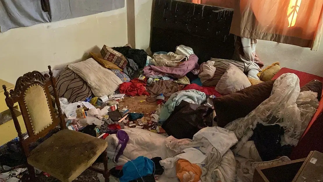Evi çöp halde bırakıp ortadan kayboldu