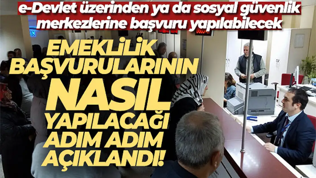 EYT'nin Resmi Gazete'de yayımlanmasıyla emeklilik başvuruları başladı