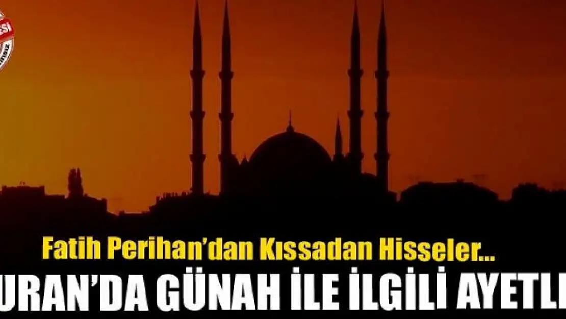 Kuran'da günah ile ilgili ayetler 