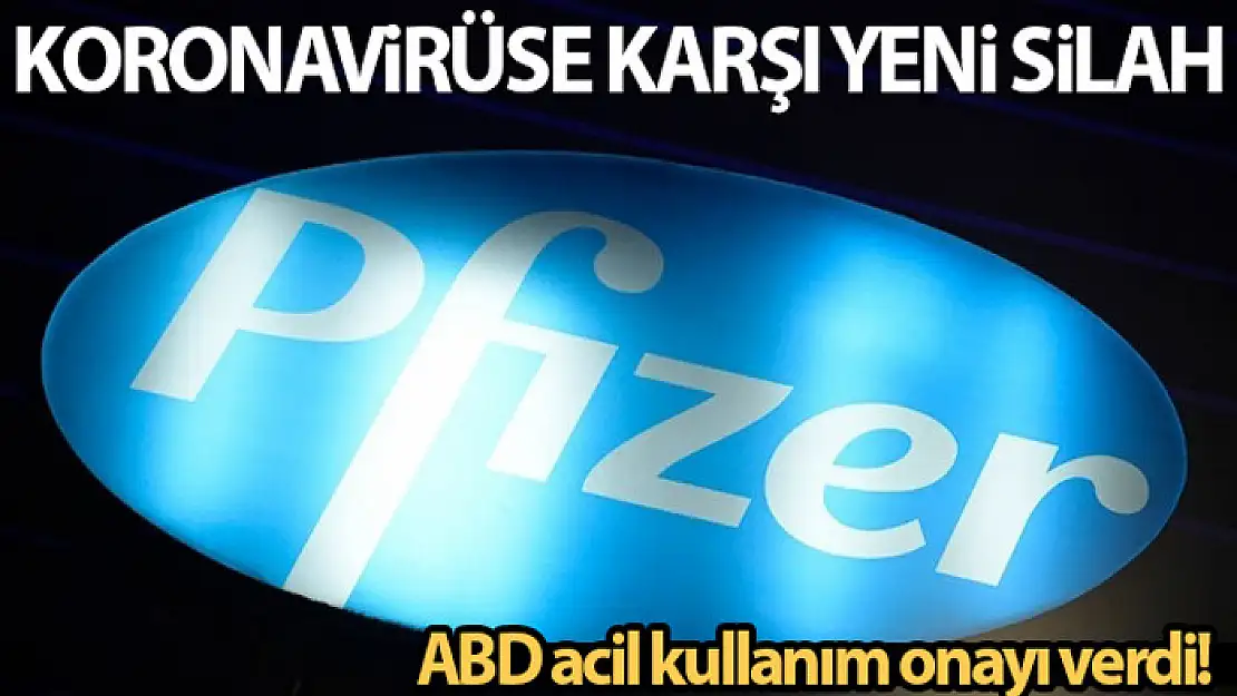 FDA'dan Pfizer'ın Covid-19 hapına acil kullanım onayı