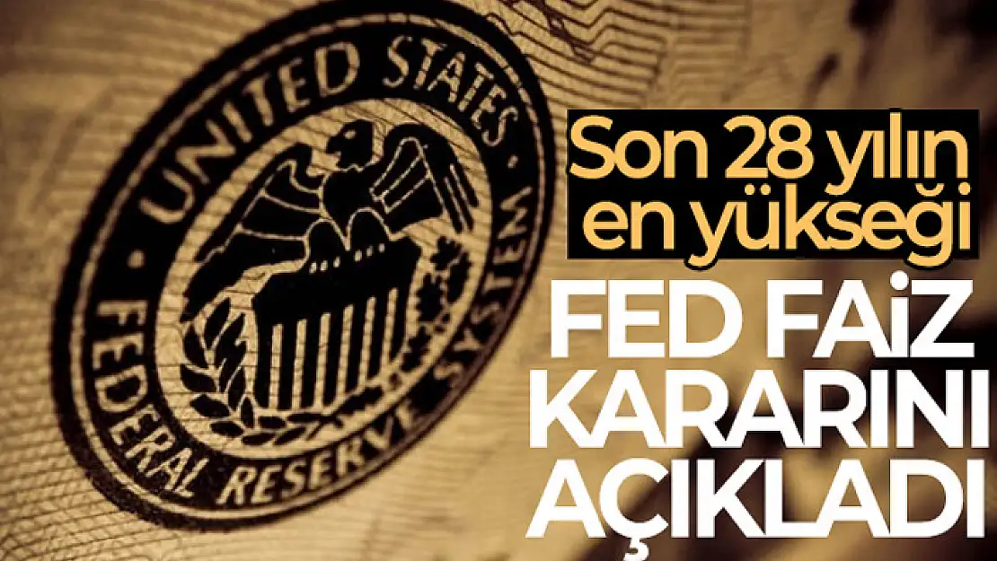 Fed, faizi 75 baz puan artırdı