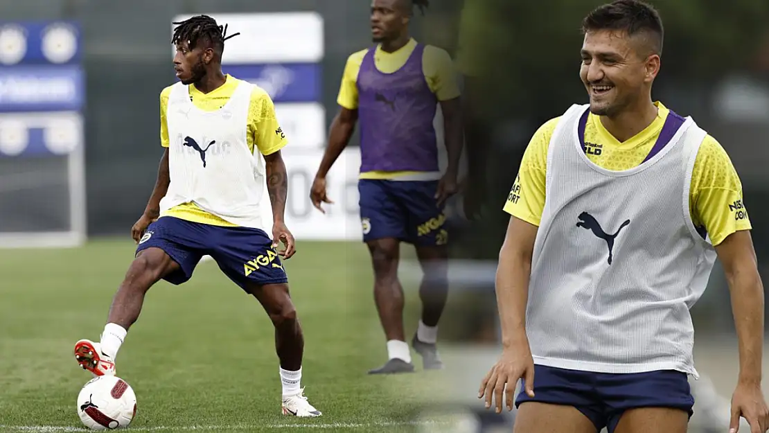 Fener'in yeni transferleri idmanda