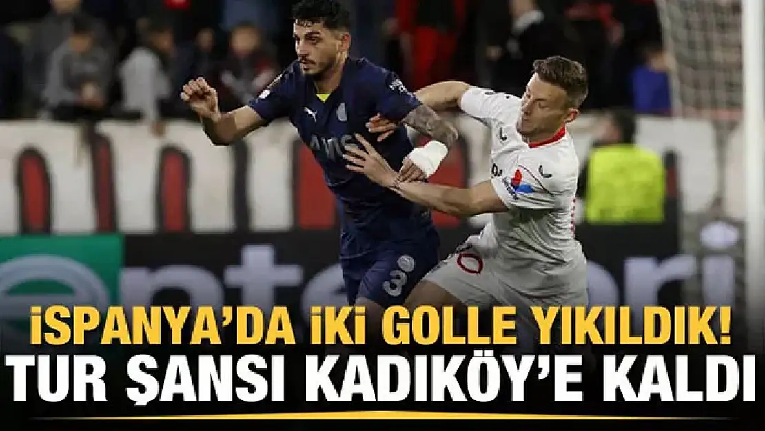 Fenerbahçe iyi başladı, kötü bitirdi