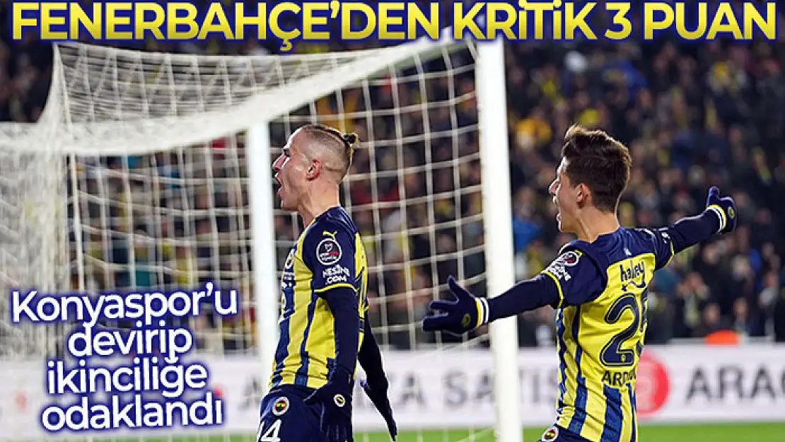 Fenerbahçe son dakikalarda 3 puana uzandı