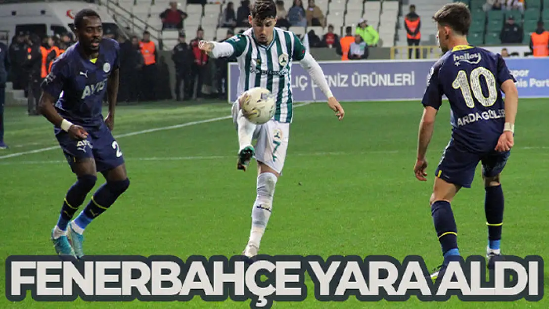 Fenerbahçe yara aldı