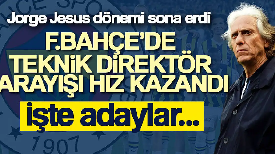 Fenerbahçe'de teknik direktör arayışı hızlandı