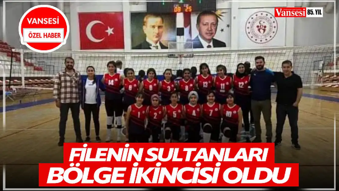 Filenin sultanları bölge ikincisi oldu