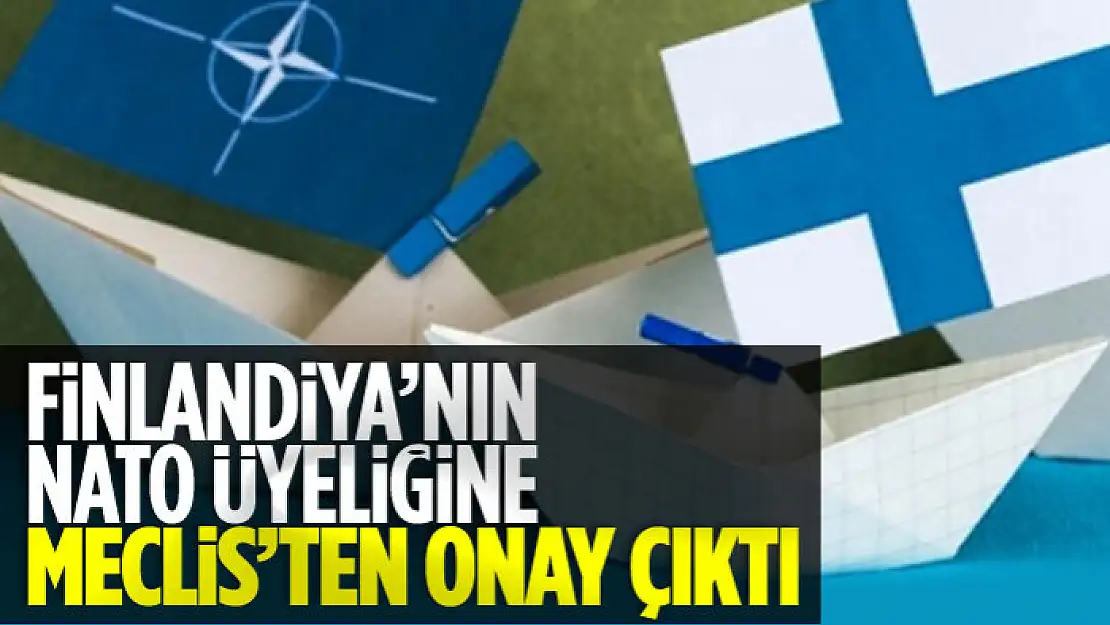 Finlandiya'nın NATO'ya üyeliğine onay