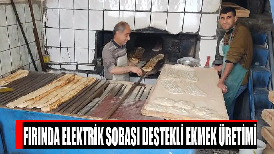 Fırında elektrik sobası destekli ekmek üretimi