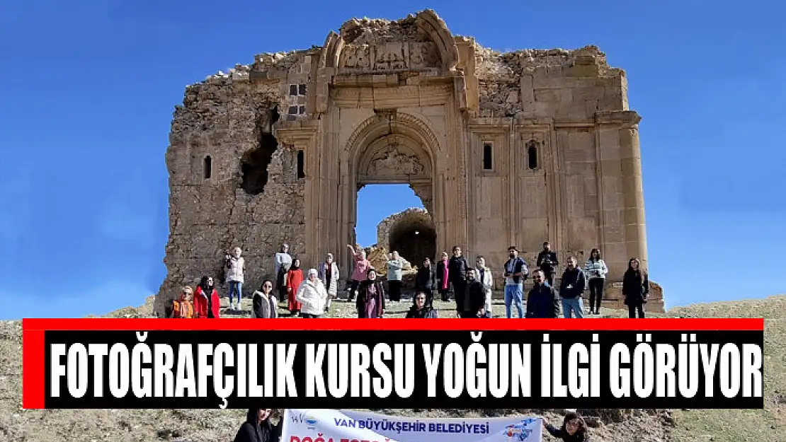 Fotoğrafçılık kursu yoğun ilgi görüyor