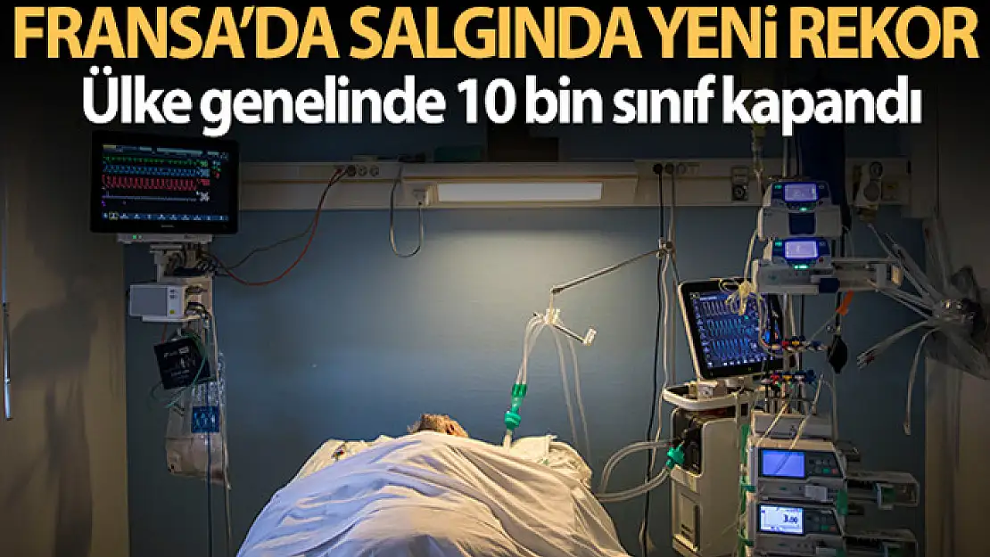 Fransa'da salgında yeni rekor: Son 24 saatte 368 bin 149 vaka