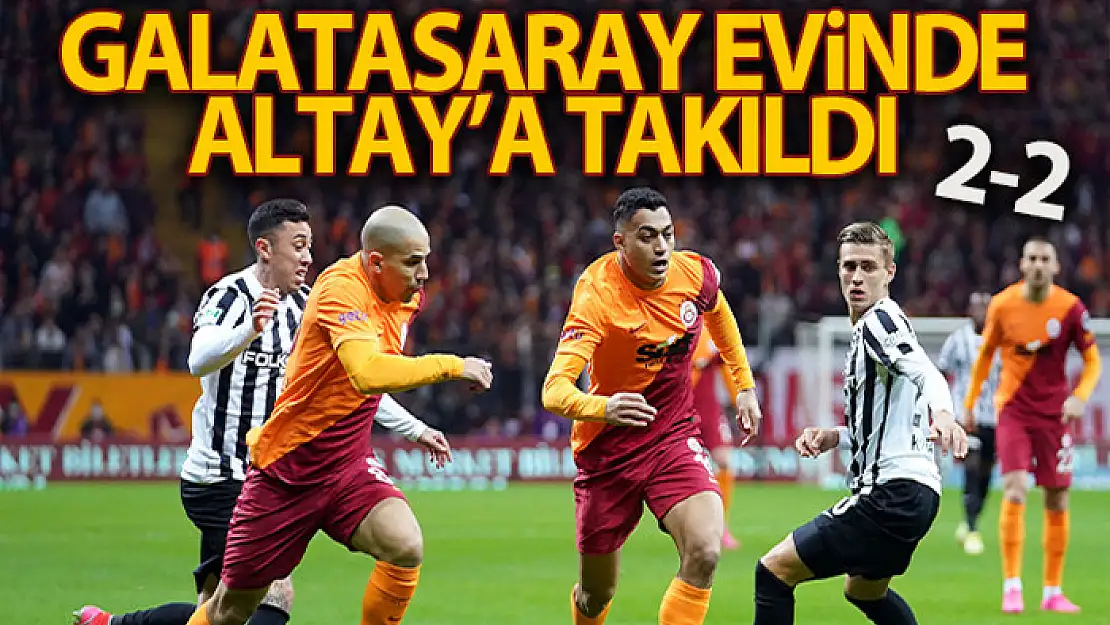 Galatasaray evinde Altay'a takıldı!