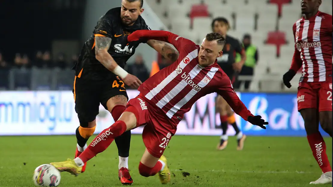 Galatasaray ile Sivasspor 34. randevuda