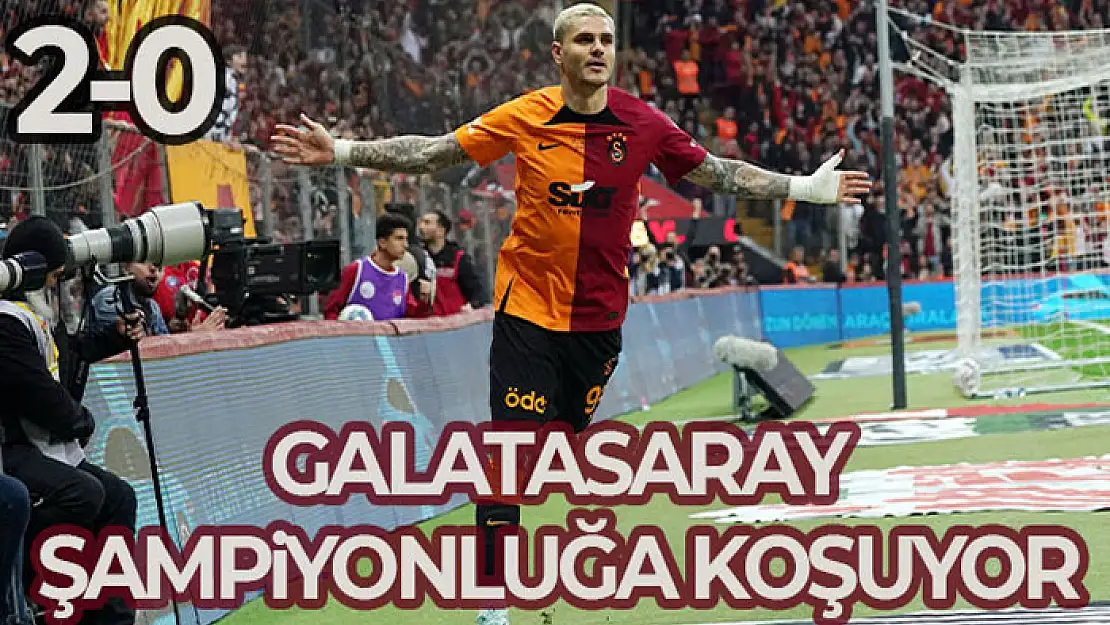 Galatasaray şampiyonluk yolunda bir engeli daha aştı