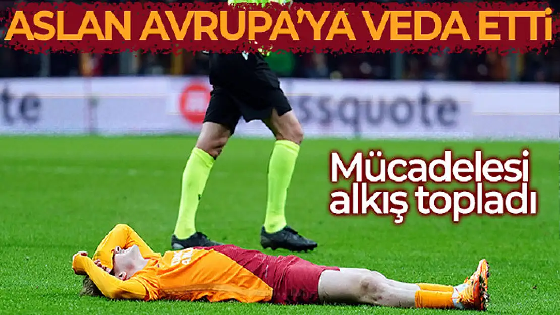 Galatasaray UEFA Avrupa Ligi'ne veda etti