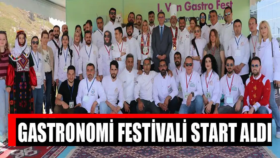 Gastronomi festivali start aldı