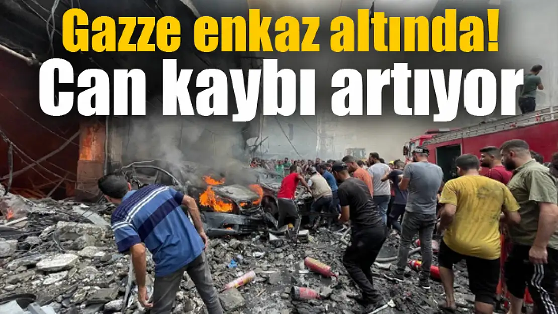 Gazze enkaz altında! Can kaybı artıyor