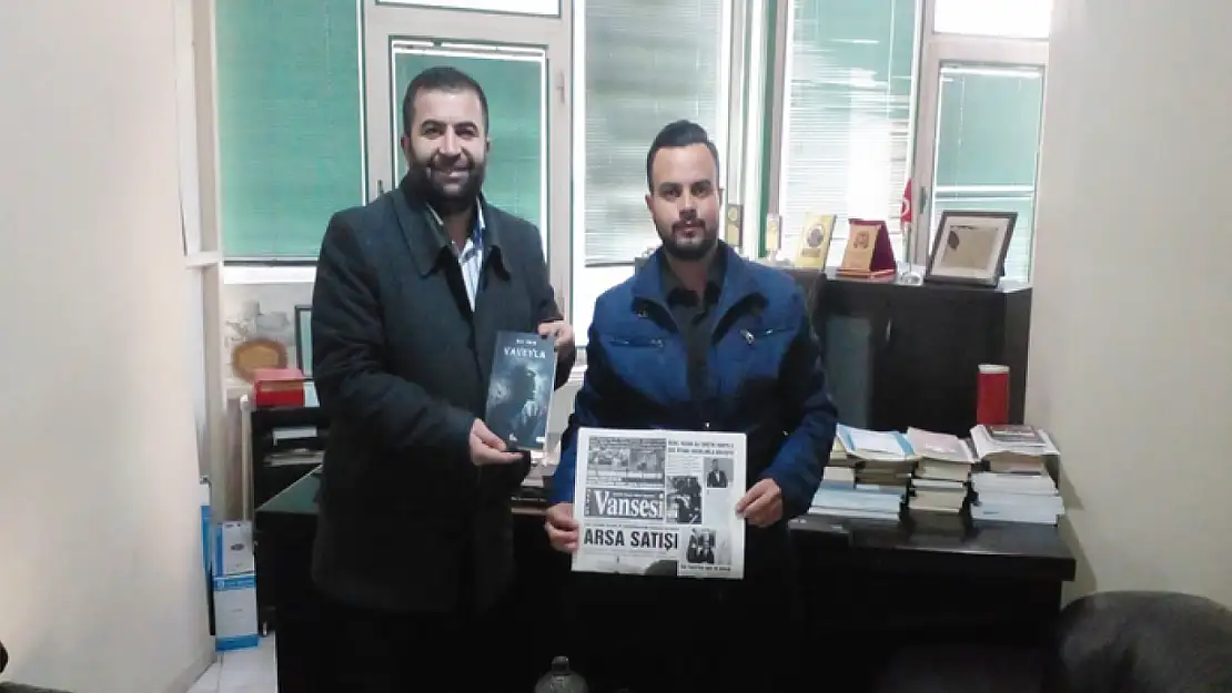 Genç yazar Ali İriş'ten gazetemize ziyaret