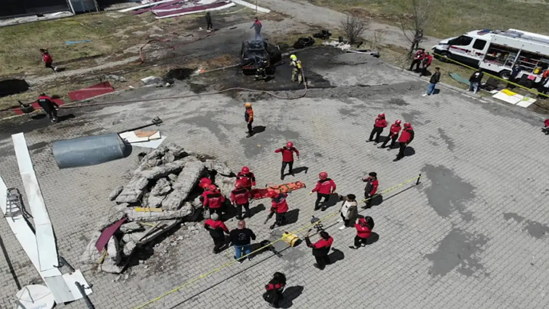 Gerçeğini aratmayan tatbikat