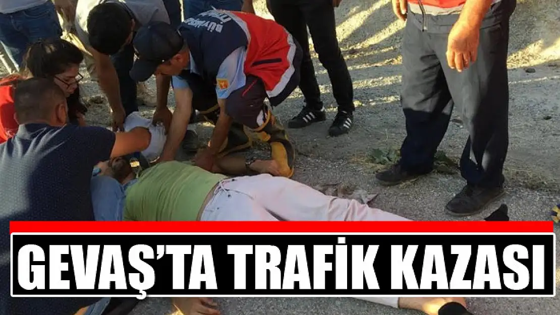 Gevaş'ta trafik kazası