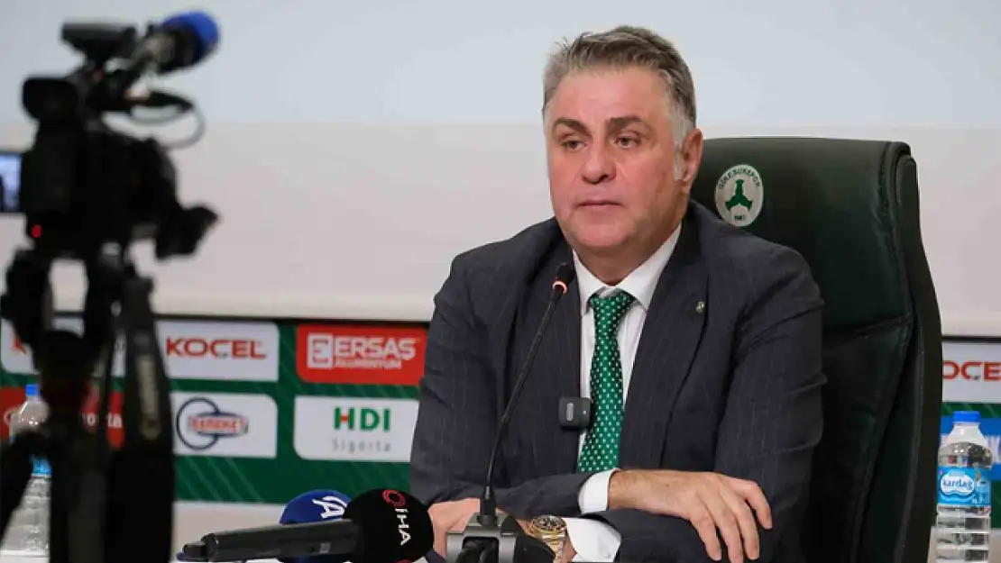 Giresunspor Başkanı Nahid Yamak, camiadan özür dileyip helallik istedi