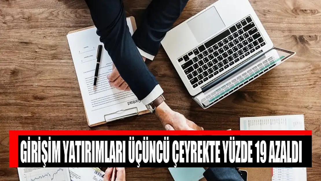 Girişim yatırımları üçüncü çeyrekte yüzde 19 azaldı