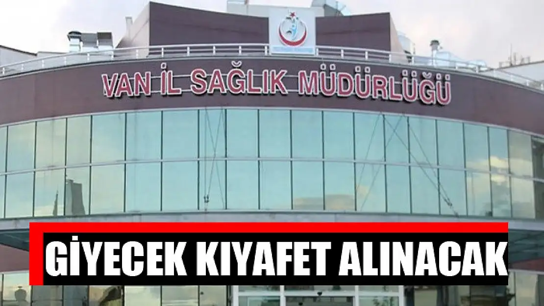 Giyecek kıyafet alınacak