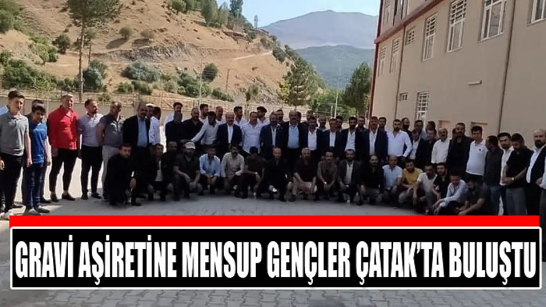 Gravi aşiretine mensup gençler Çatak'ta buluştu