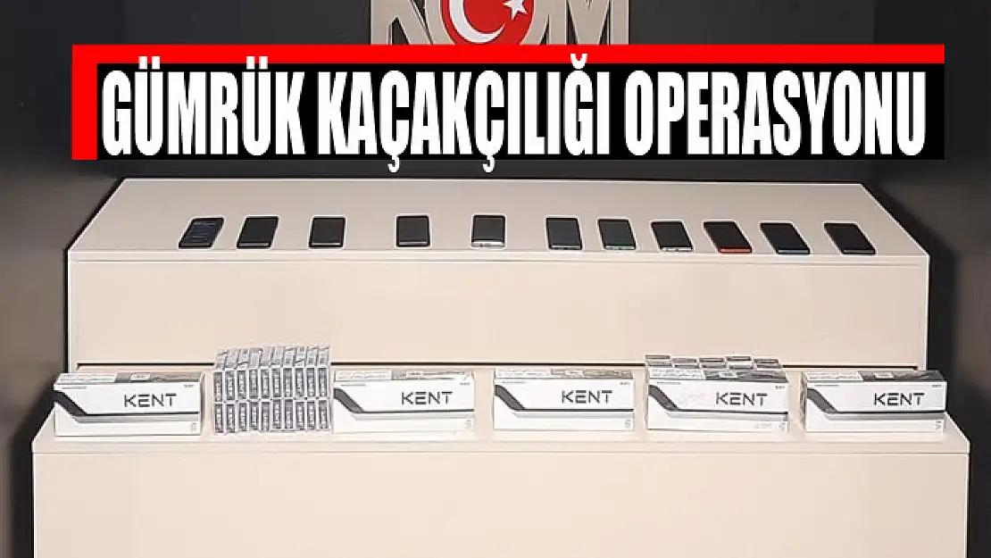 Gümrük kaçakçılığı operasyonu