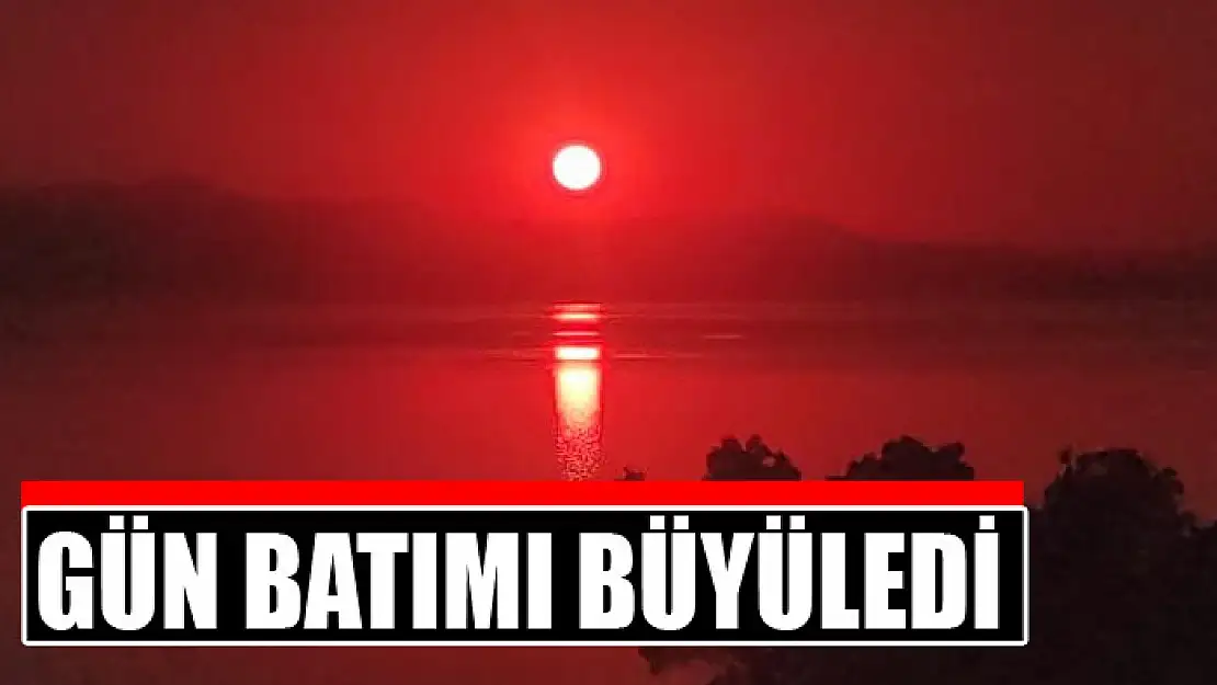 Gün batımı büyüledi