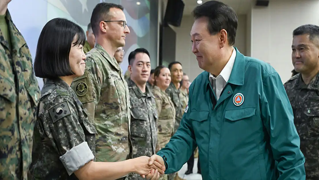 Güney Kore Devlet Başkanı Yoon'dan Kuzey Kore'ye gözdağı