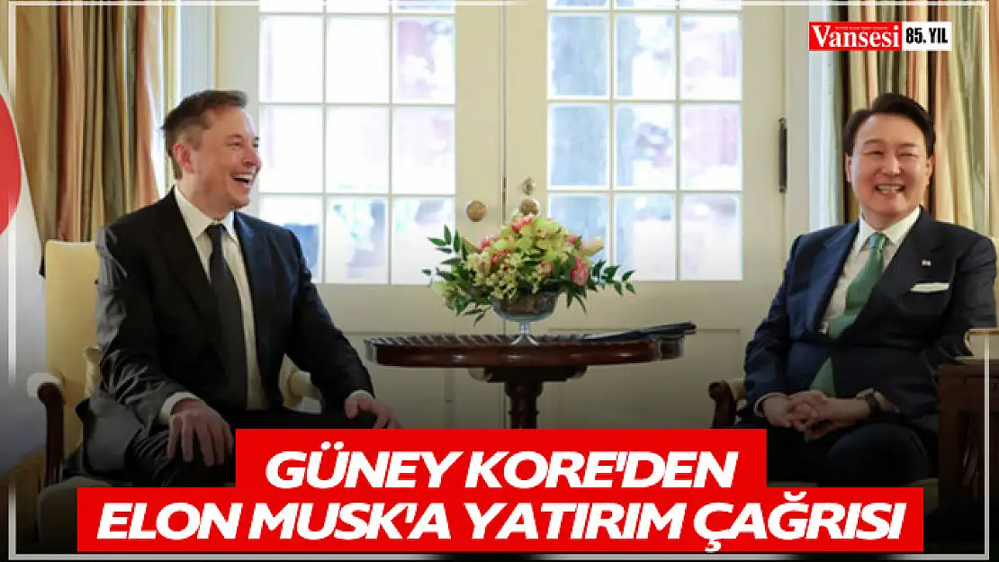 Güney Kore'den Elon Musk'a yatırım çağrısı