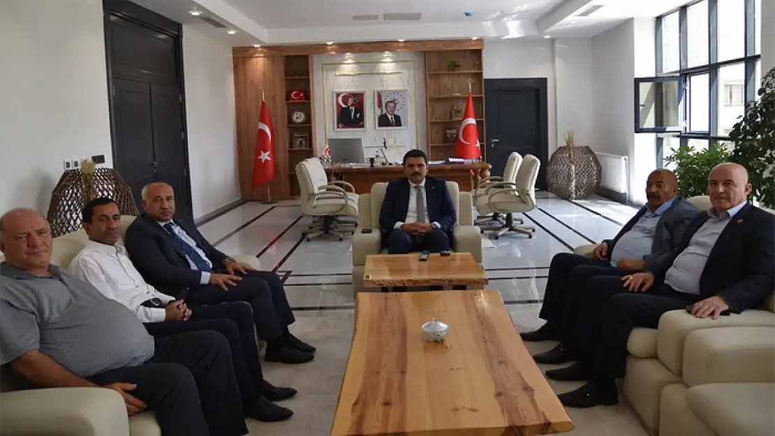 Güngöralp'ten Kaymakam Gilan'a ziyaret